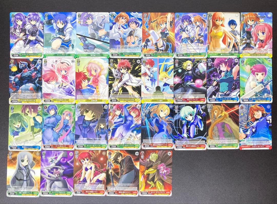 ヴァイスシュヴァルツ 魔法少女リリカルなのは 376種類まとめ