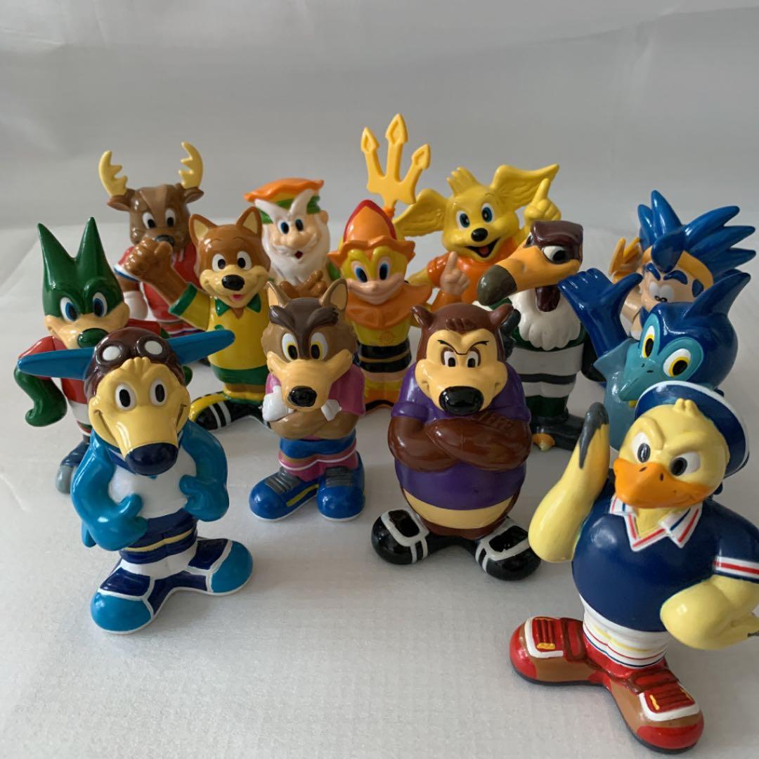 ☆95年度 Jリーグ 全14クラブマスコット フィギュアセット レア