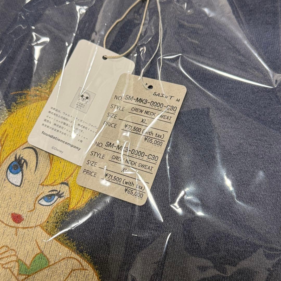 セントマイケル ディズニー ティンカーベル クルーネック スウェット