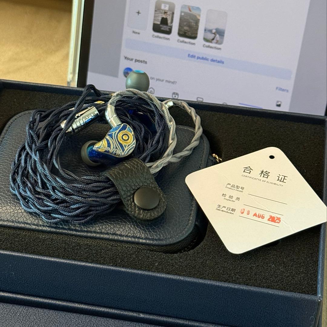 s*s様 【ほぼ未使用】AFUL / CANTOR 4.4mm 14BA イヤホ