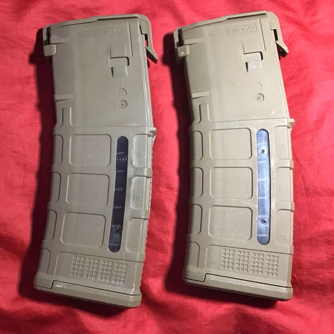マグプル製　実物Pmag30 AR/M4Gen3FEDマガジン2本セット　中古品 PMAG 30 AR/M4 GEN M3 | Aegis Cerakote & Gunworks