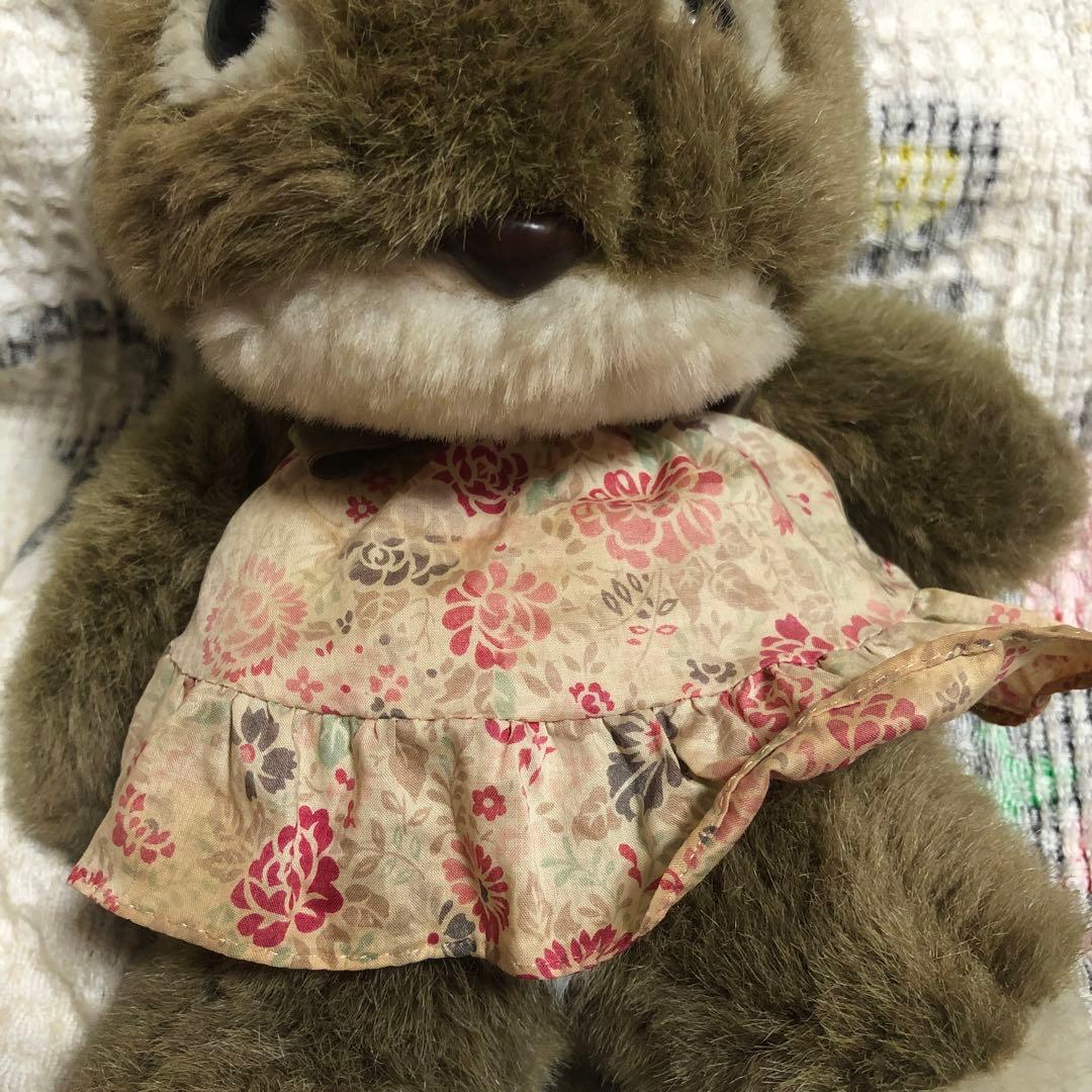 昭和レトロ ヴィンテージ LIBERTY リバティ うさぎ ぬいぐるみ 2コ