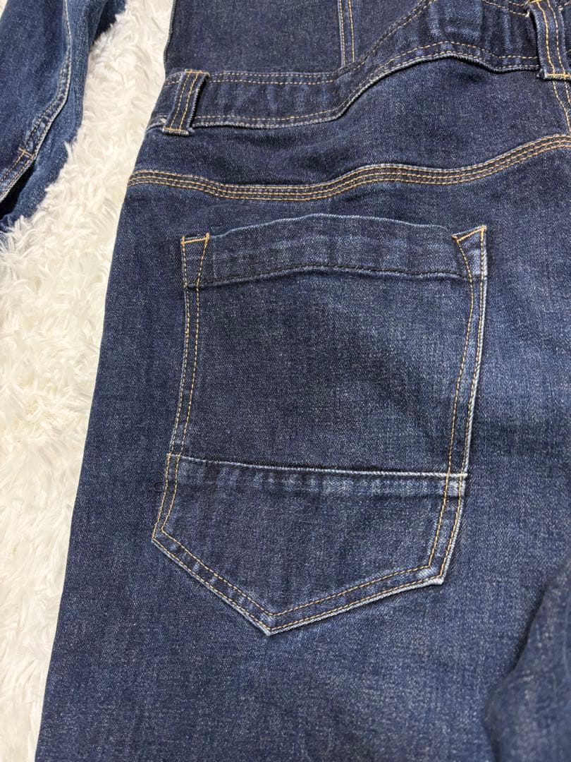 GRACE ENGINEER ストレッチデニムつなぎ 濃紺 LL 美品 靴【GRACE