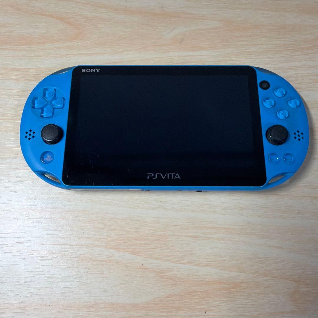 PS Vita 本体 青 ケース付き - メルカリ