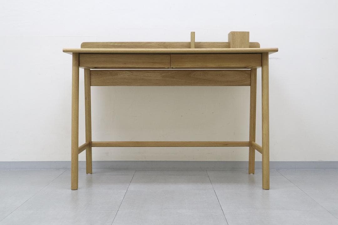 極美品 アクタス THEO デスク リノリウム オーク材 ワークデスク 学習