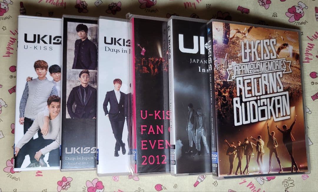 【匿名配送/送料込】U-KISS DVD 6枚セット