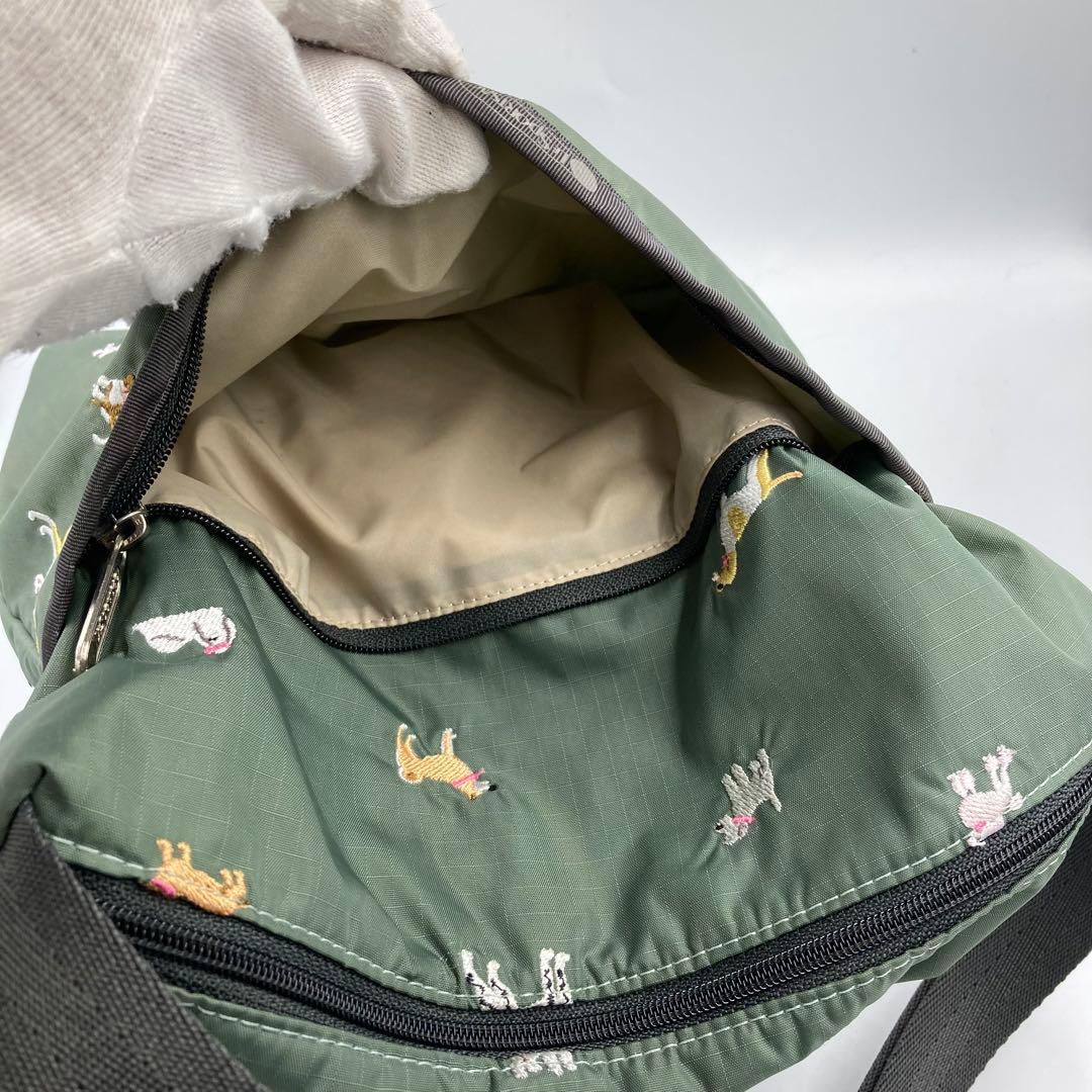 未使用級】レスポートサック ブリードオブドッグ ショルダーバッグ 犬