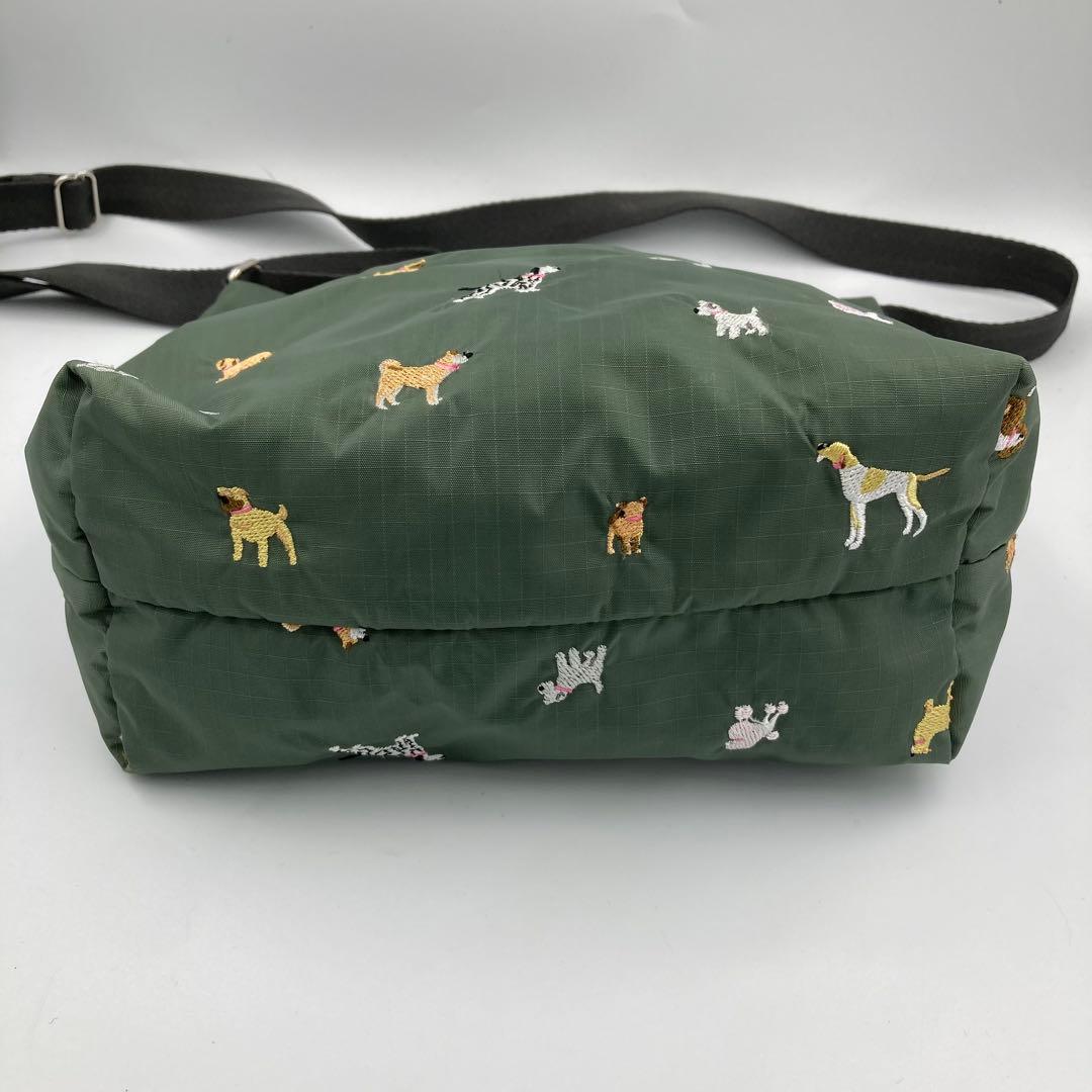 未使用級】レスポートサック ブリードオブドッグ ショルダーバッグ 犬