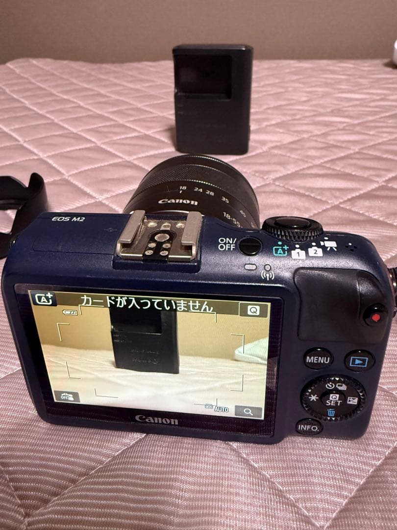 Canon EOS M2 ミラーレスカメラ 18-55mm - メルカリ