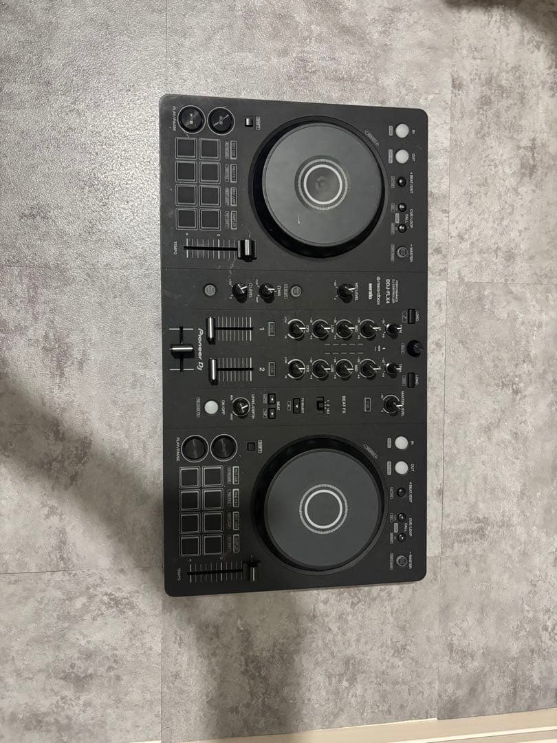 Pioneer DJコントローラー ddj flx4 DDJ-FLX4 - マルチアプリ対応2ch DJコントローラー (Black)