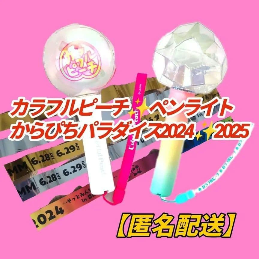 匿名配送】からぴちミュージアム✨ペンライト✨ぴちパラ2024✨2025