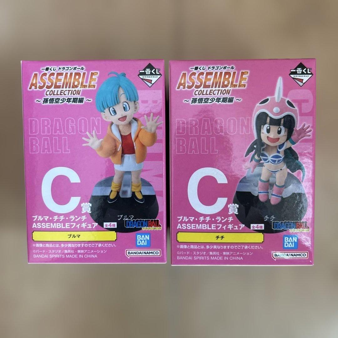 2個セット】一番くじ ドラゴンボール アッセンブル ブルマ、チチ