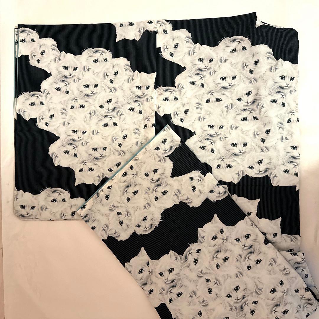 豆千代モダン　あちゃちゅむ　ねこづくし　袷着物 豆千代モダン あちゃちゅむ ねこづくし 袷着物 - メルカリ