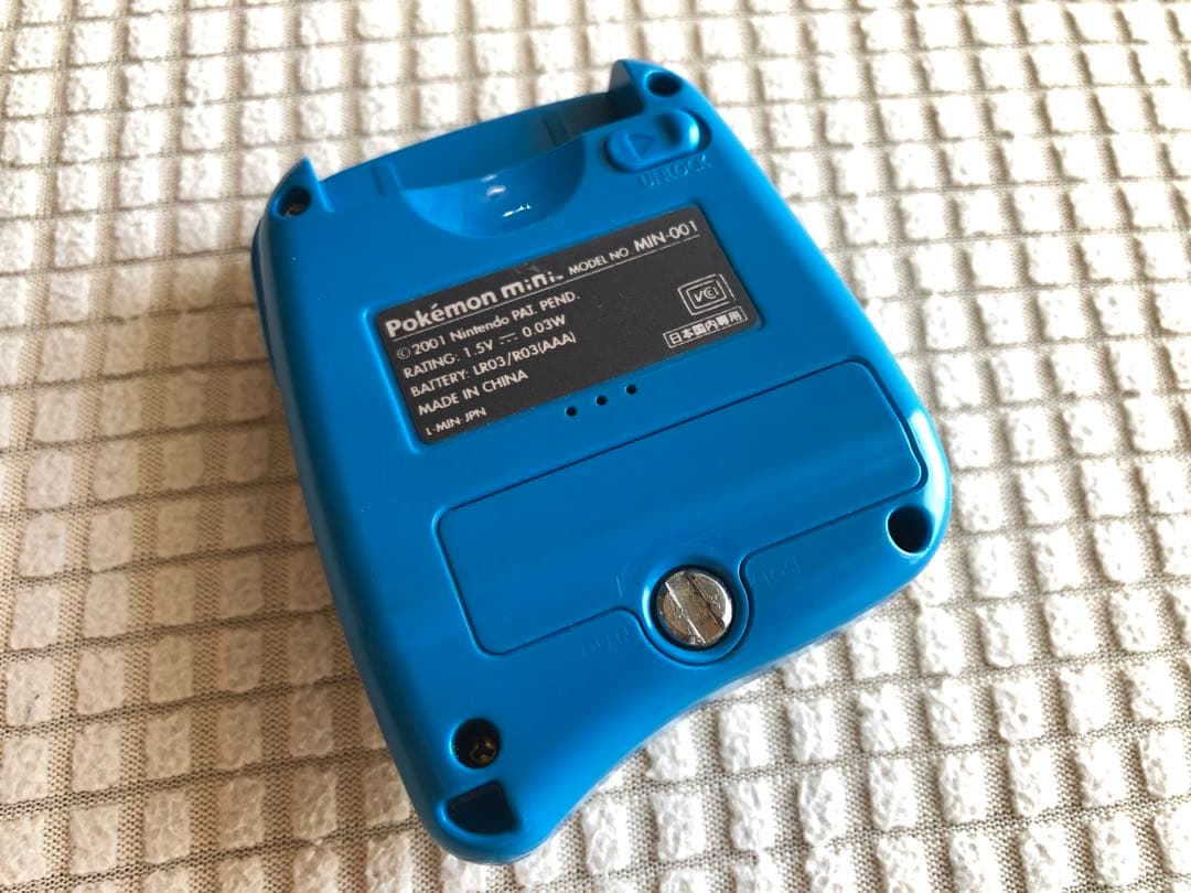 動作確認済み】pokemon miniポケモンミニ本体ウパーブルー＋ソフト3本