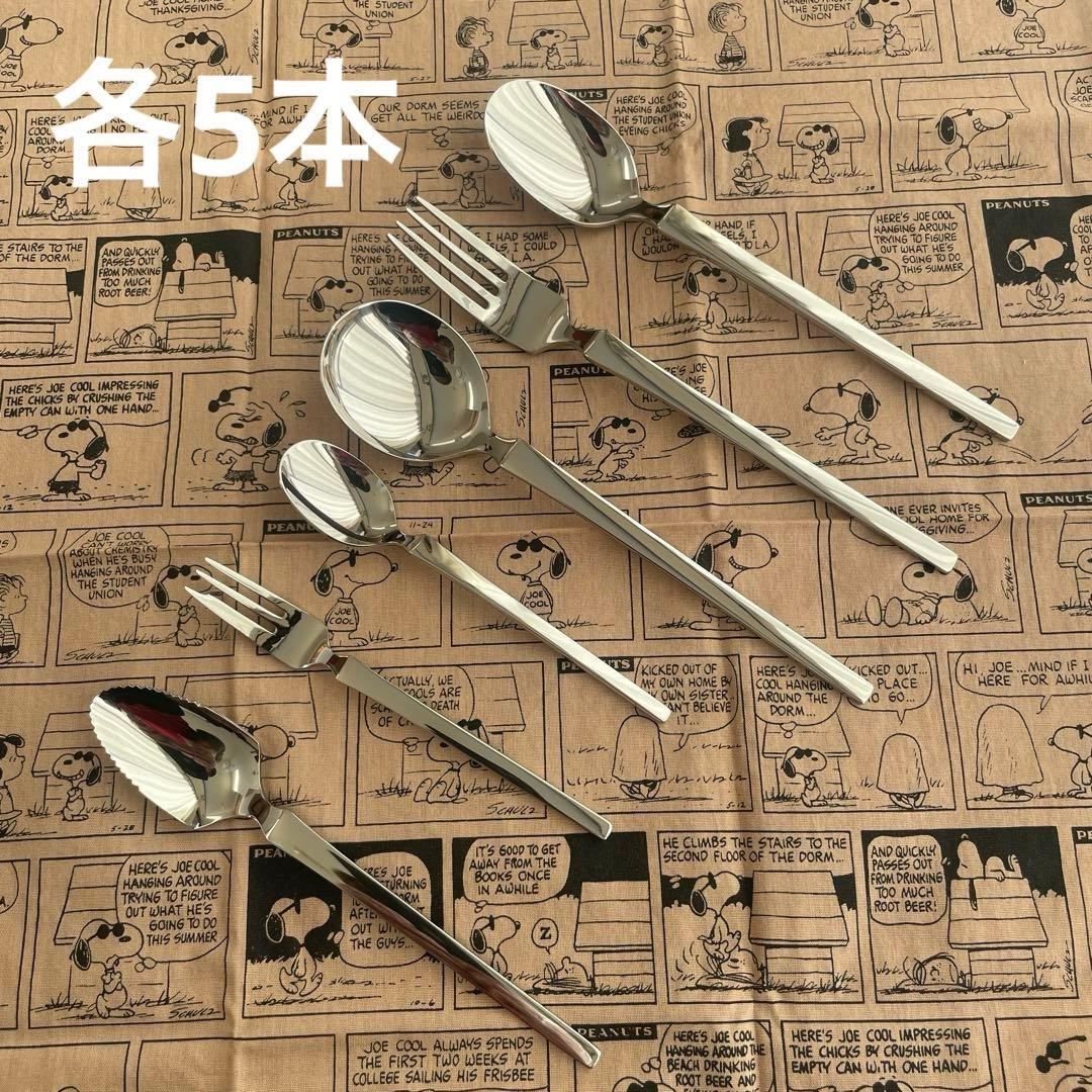 新品未使用】ラッキーウッド スカンジナビア 18-12ステンレス 30本セット