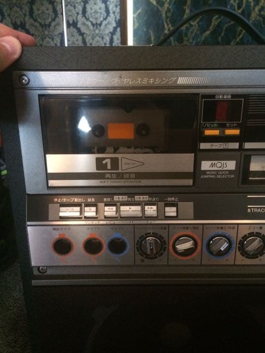 レトロ Toshiba 8トラック テーププレーヤー カセットレコーダー