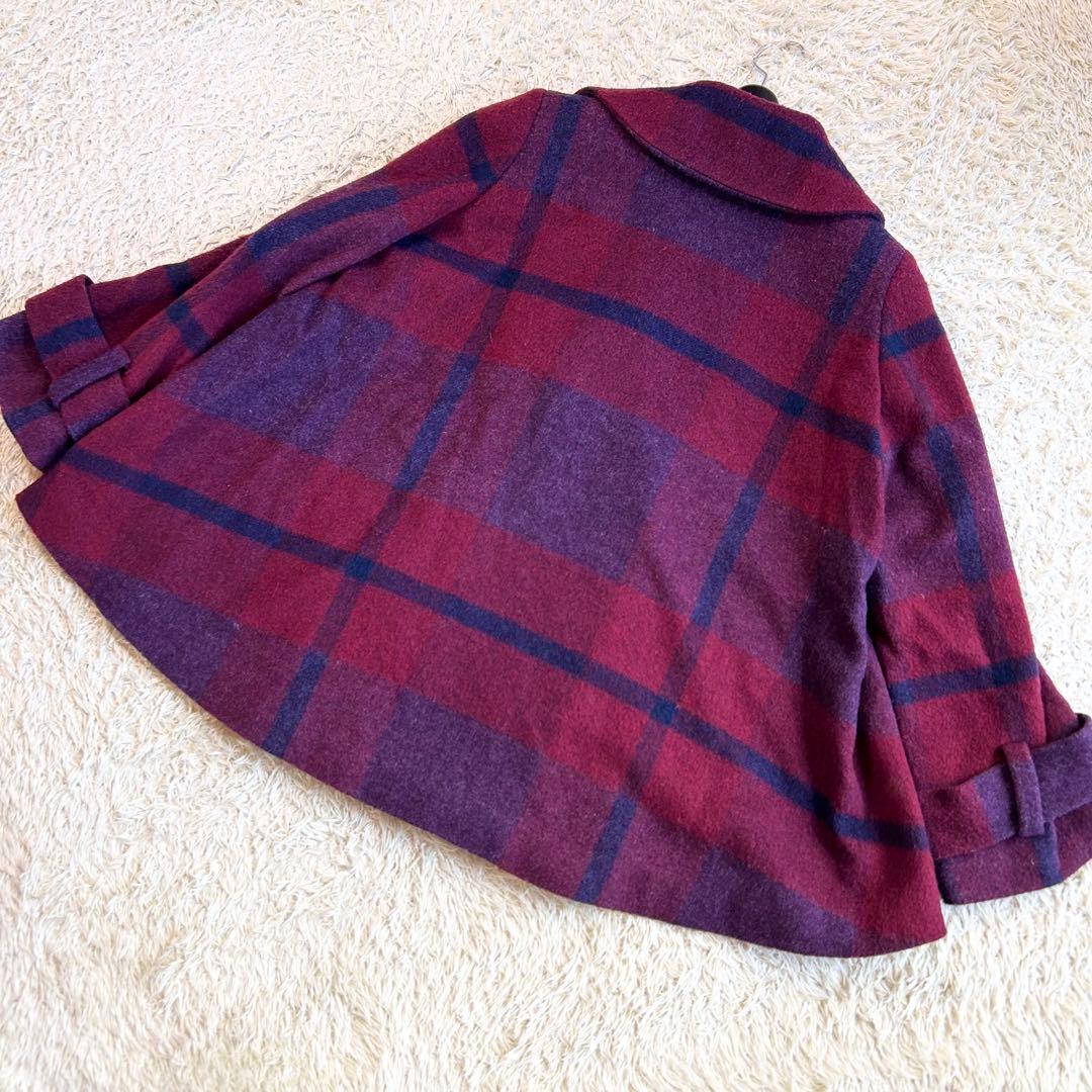 超希少✨️ヴィヴィアンウエストウッド】 ウール チェック オーブ