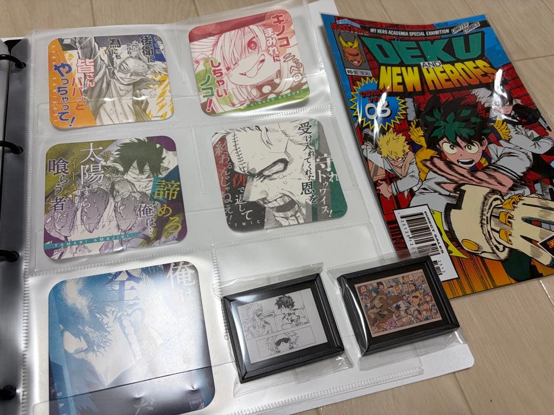 ヒロアカ原画展セット - メルカリ