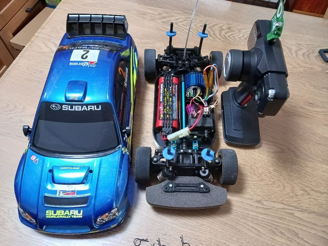 SUBARU ラリーカー ラジコンカー Japanese radio-controlled car manufacturer recreates Subaru