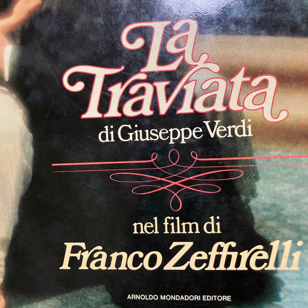 LaTraviata 椿姫写真集ゼッフィレッリイタリア　古本ストラータスドミンゴ