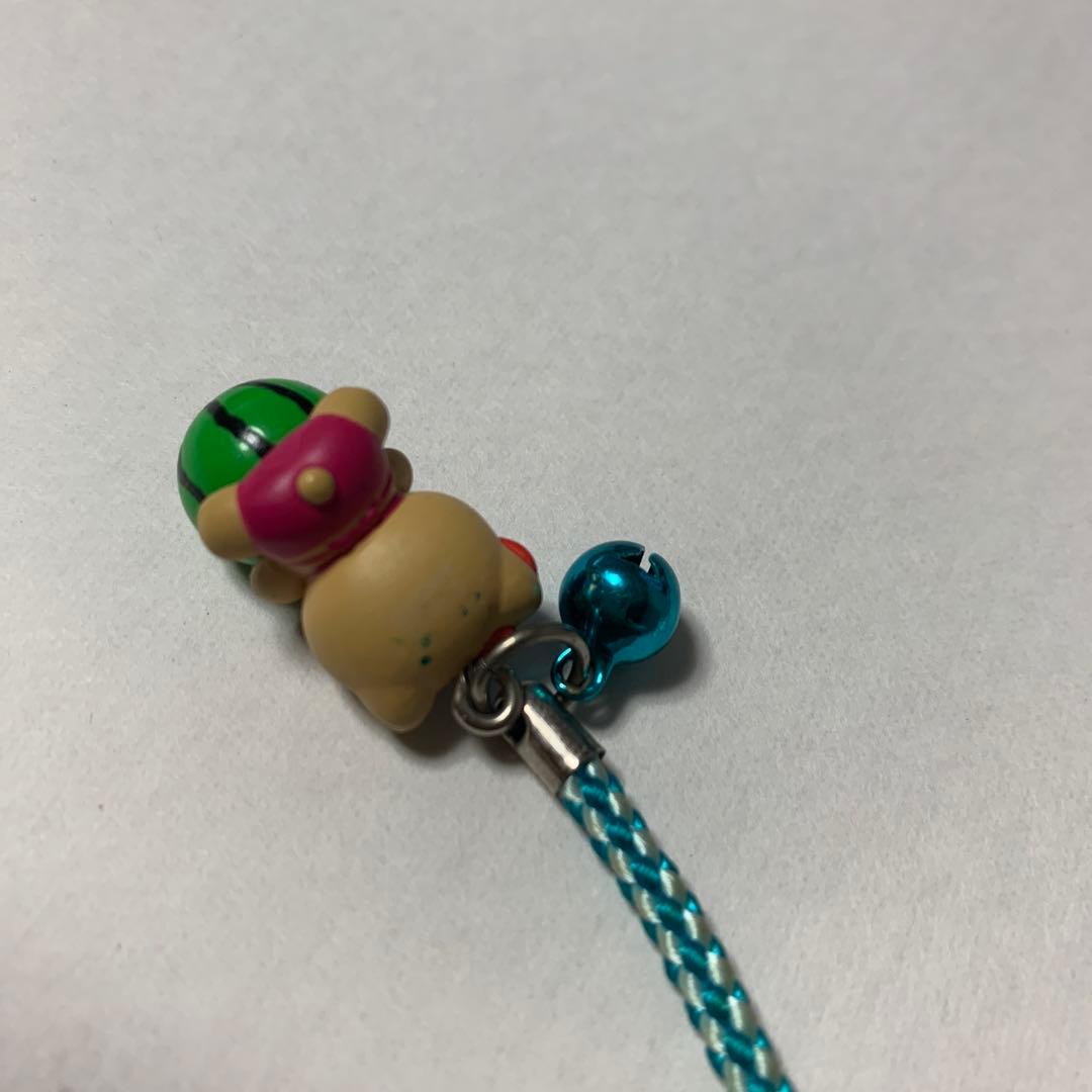 ハローキティ浦島太郎伝 日焼けバージョン 夏限定 根付け ストラップ