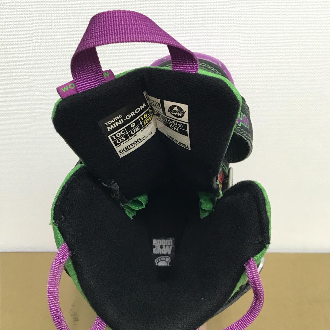 美品■MARVELコラボ■BURTON GROM 16.5cm 子供用 ブーツ