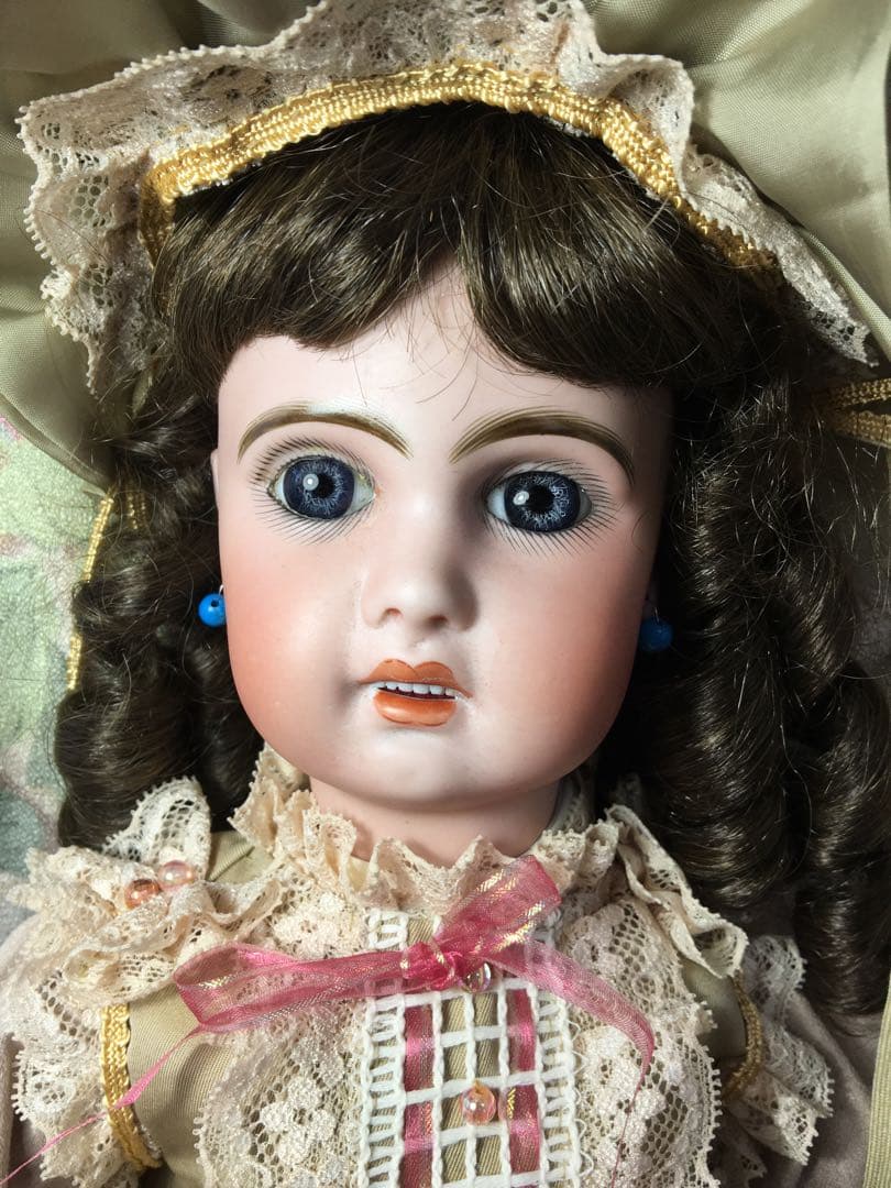 9号 ジュモー 1907 アンティーク ビスク ドール - メルカリ