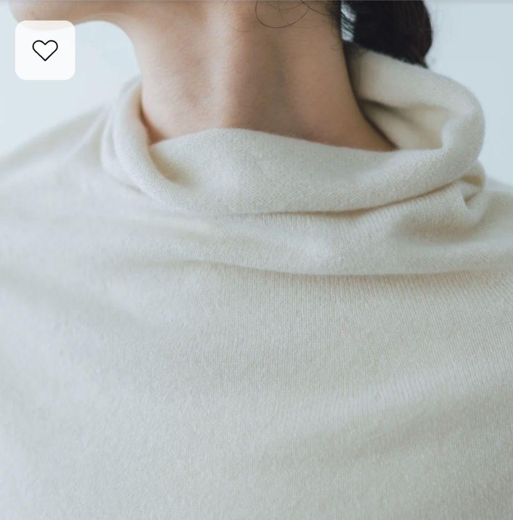 evam eva カシミアスヌード キナリ