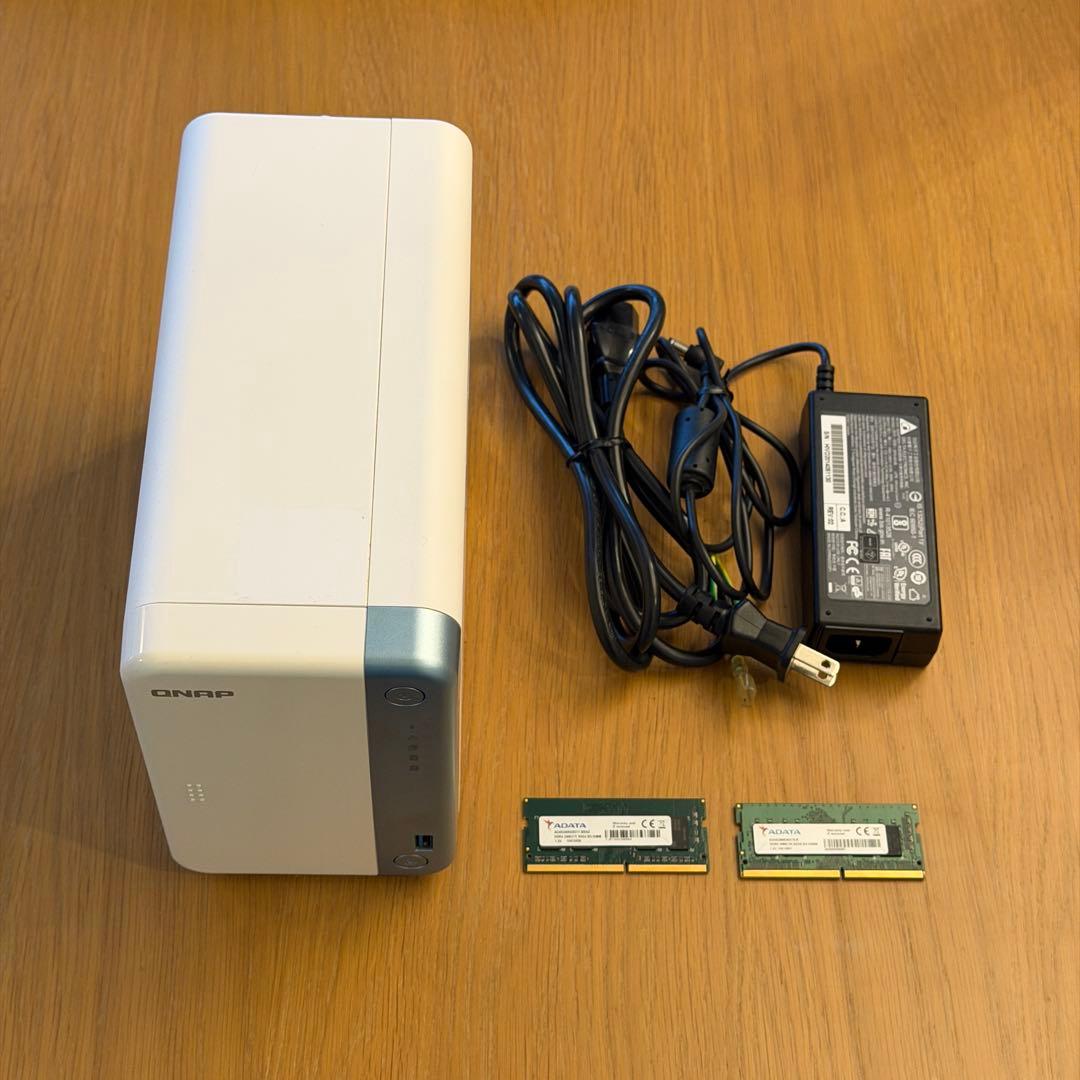 QNAP TS-251D 2ベイ NAS ＋メモリ付属 Amazon.co.jp: QNAP(キューナップ) 2ベイ 単体モデル TS-251D メモリ