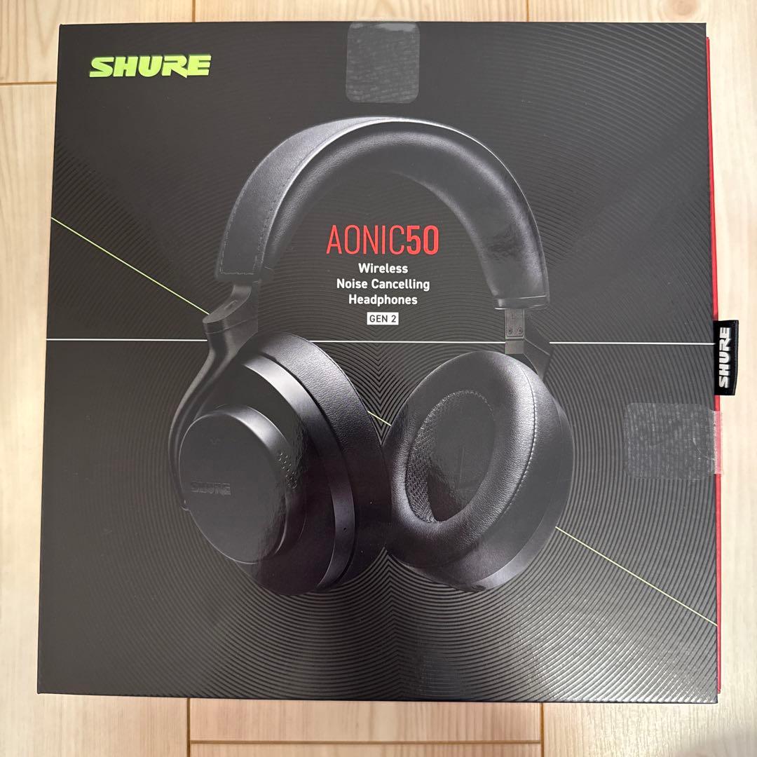 【極美品】SHURE AONIC 50 Gen2 Amazon.com: Shure AONIC 50 Gen 2 Wireless Noise Cancelling
