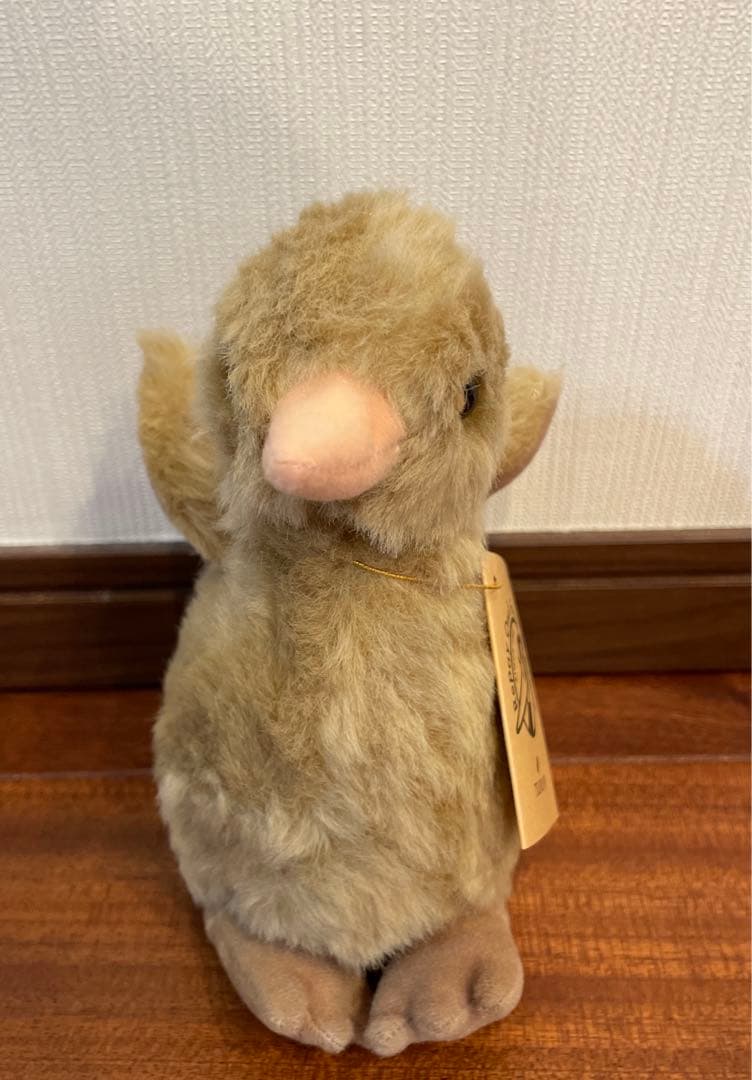 新品タグ付 日本野鳥の会 タンチョウ ヒナ ぬいぐるみ レア 希少