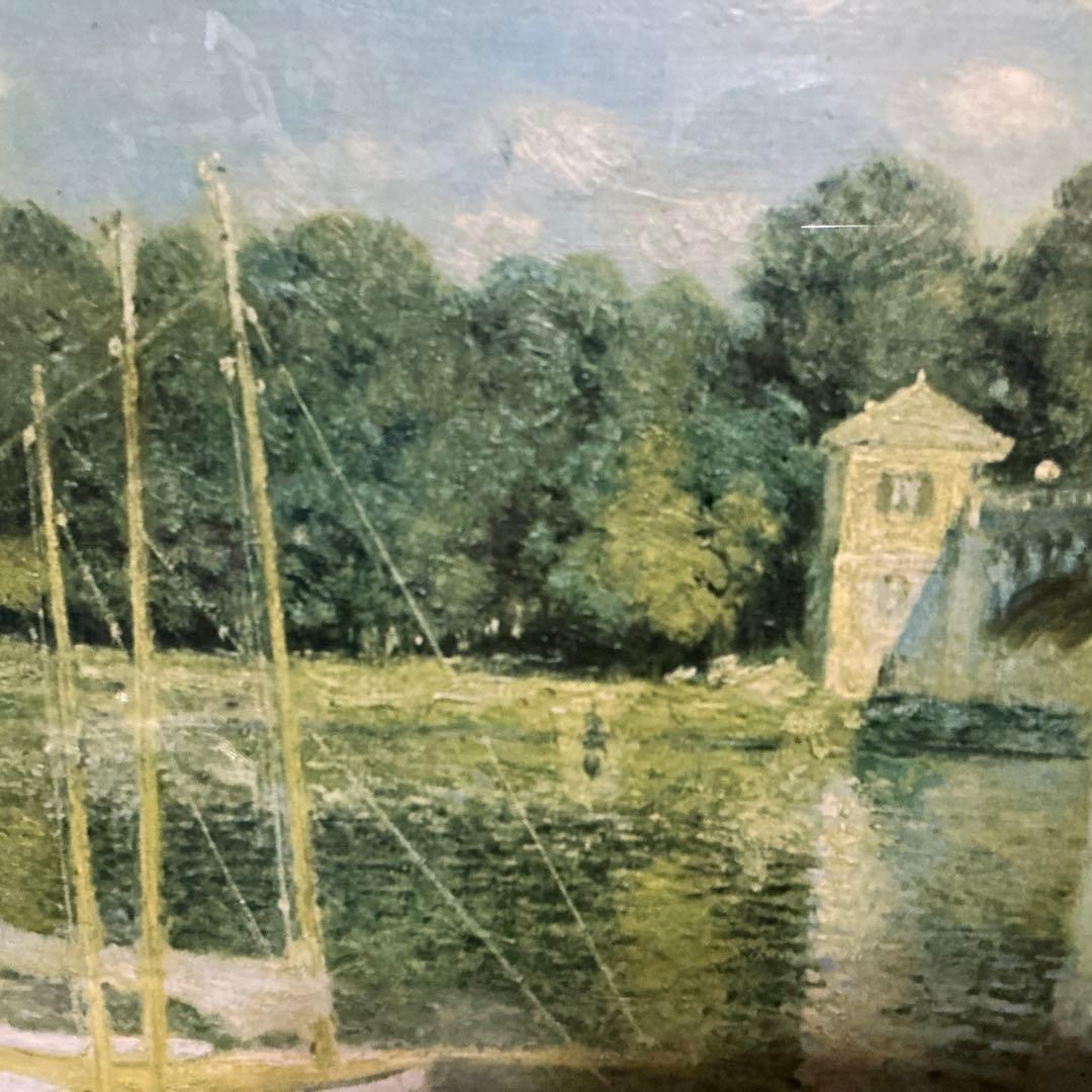 作者 Claude Monet （クラウド モネ） 油彩画 ボート 1874年 - メルカリ