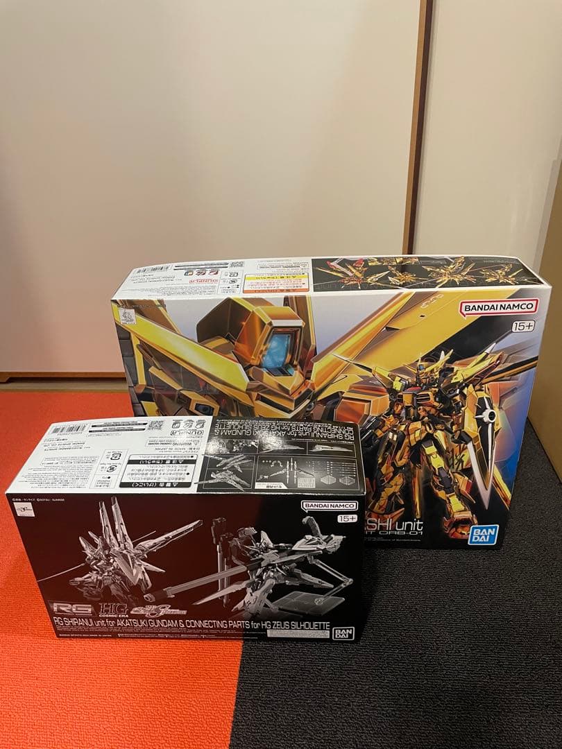 RG アカツキガンダム 大鷲装備・不知火パック おまけ付き - メルカリ