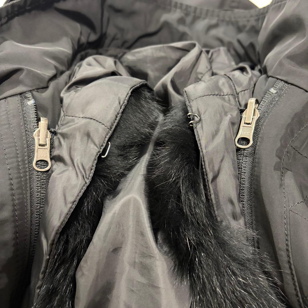 iCB モッズコート 5way 黒 ダウンライナー＆フォックスファー付き