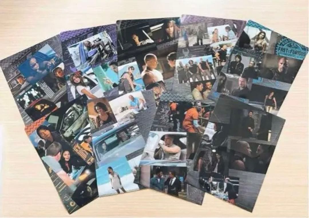 【希少】ワイルドスピード 歴代シリーズ アート クリアファイル 全9種類 コンプ 希少】ワイルドスピード 歴代シリーズ アート クリアファイル 全9種類