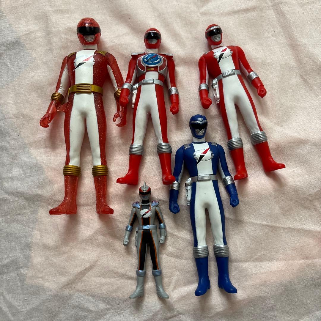 轟轟戦隊ボウケンジャー ソフビセット - メルカリ