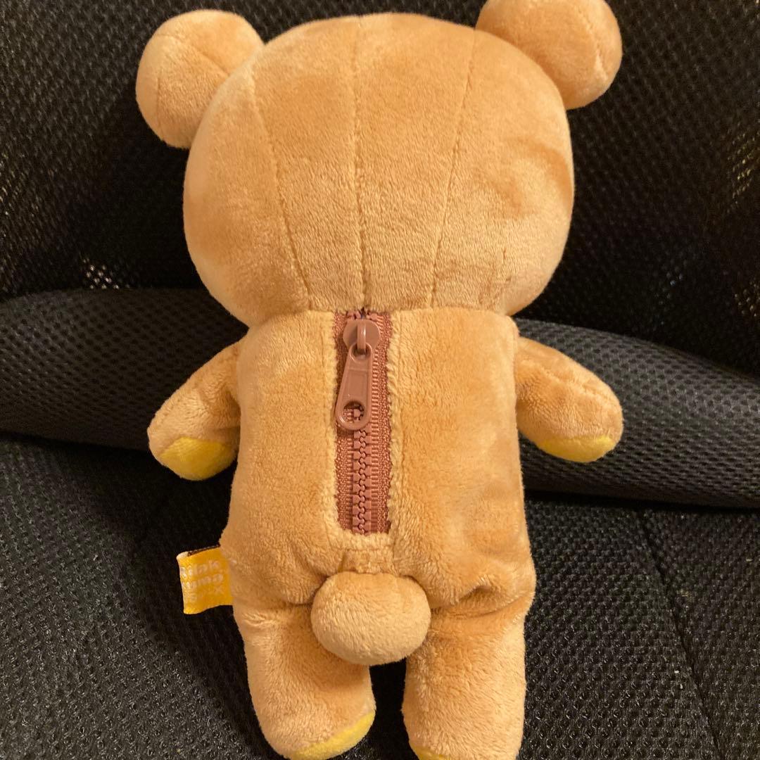 リラックマぬいぐるみ背中チャック付き - メルカリ