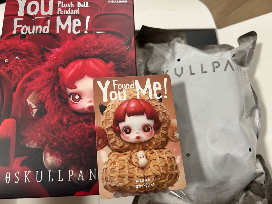 SKULLPANDA You Found Me! スカルパンダ 新作 ピーナッツ - メルカリ