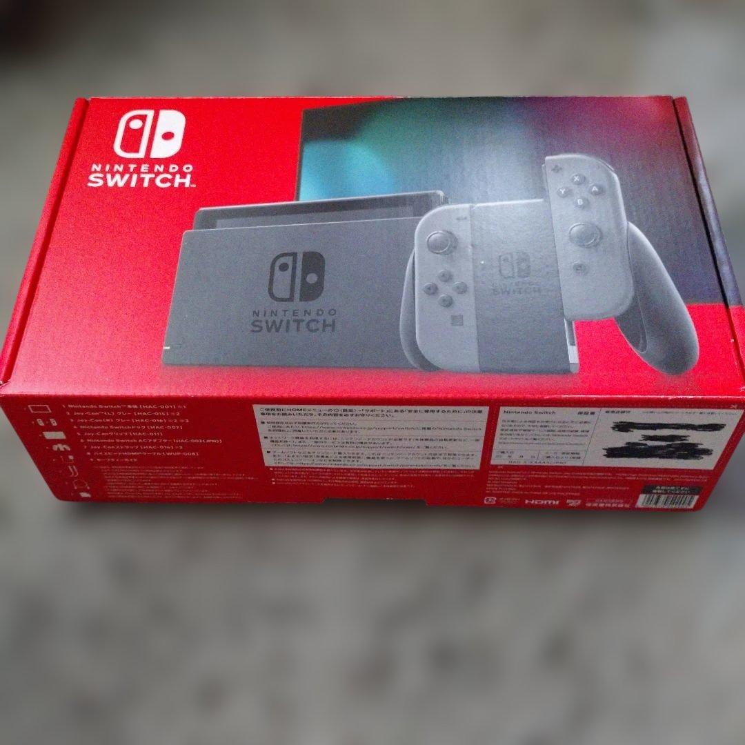 Nintendo Switch ニンテンドースイッチ　バッテリー強化版　グレー 新型 ニンテンドースイッチ Nintendo Switch バッテリー強化版 本体