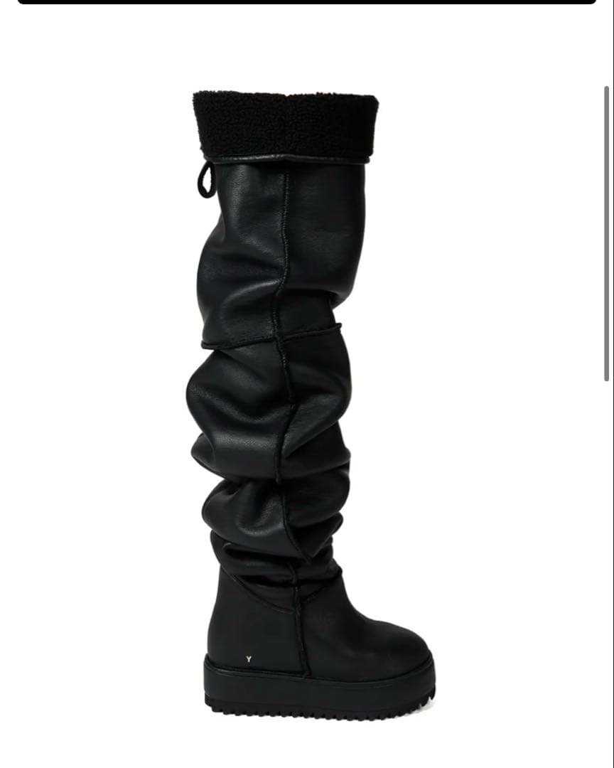 靴 YELLO JACOB LOOSE FIT LONG BOOTS Yellow boots - 新品 YELLO JACOB LONG BOOTS の通販 by kaimam♡'s