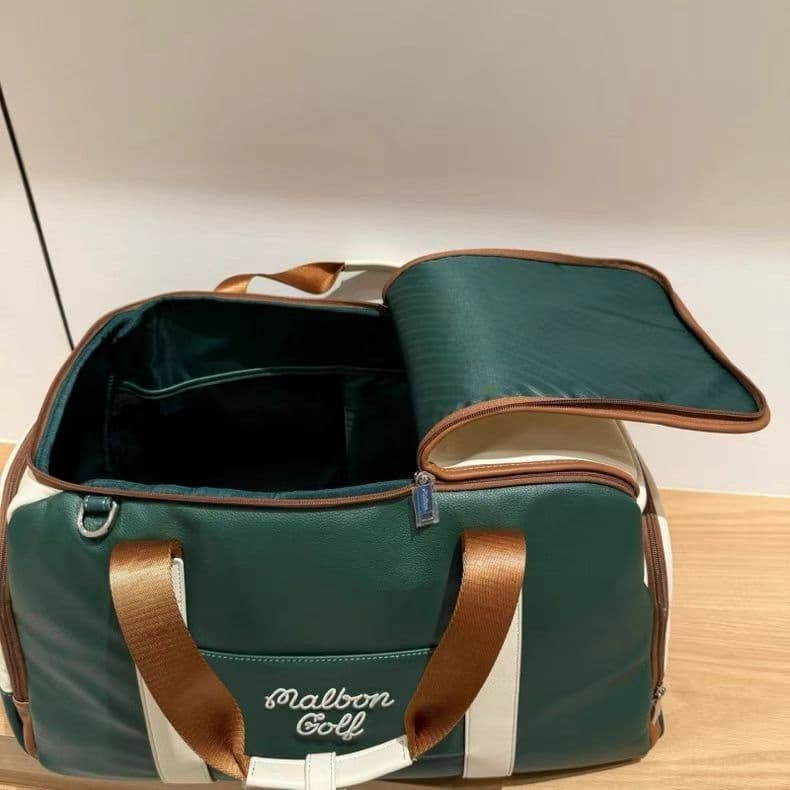2色展開○マルボンゴルフボストンバッグネイビー - メルカリ