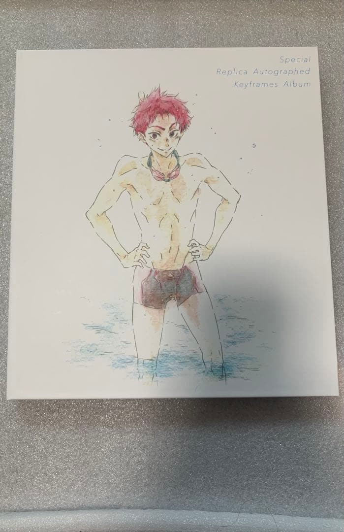 ハイ☆スピード！Free! 岩鳶中水泳部スペシャル複製原画色紙アルバム