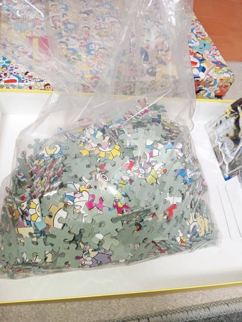 ドラえもん展 ジグソーパズル 1000P 村上隆 ※(のり無し・箱に薄い傷