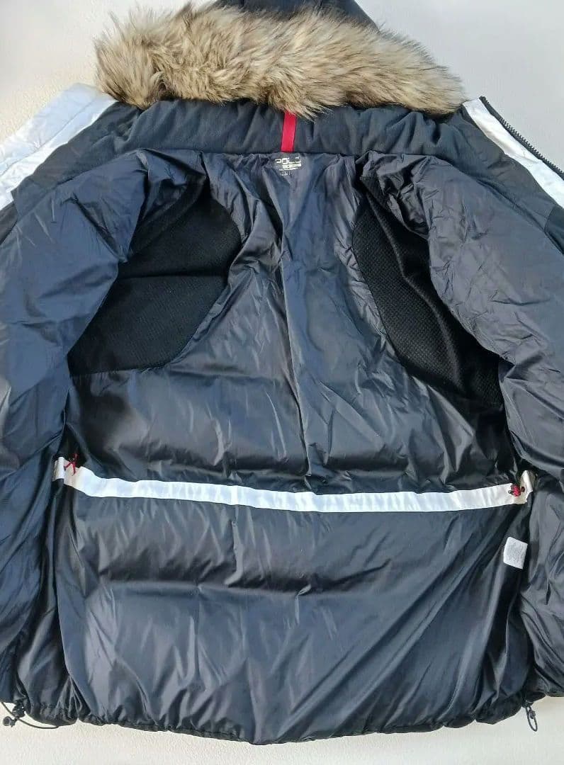 ラルフローレンスポーツ 肉厚 ビッグサイズ ダウンジャケット XXL ファー