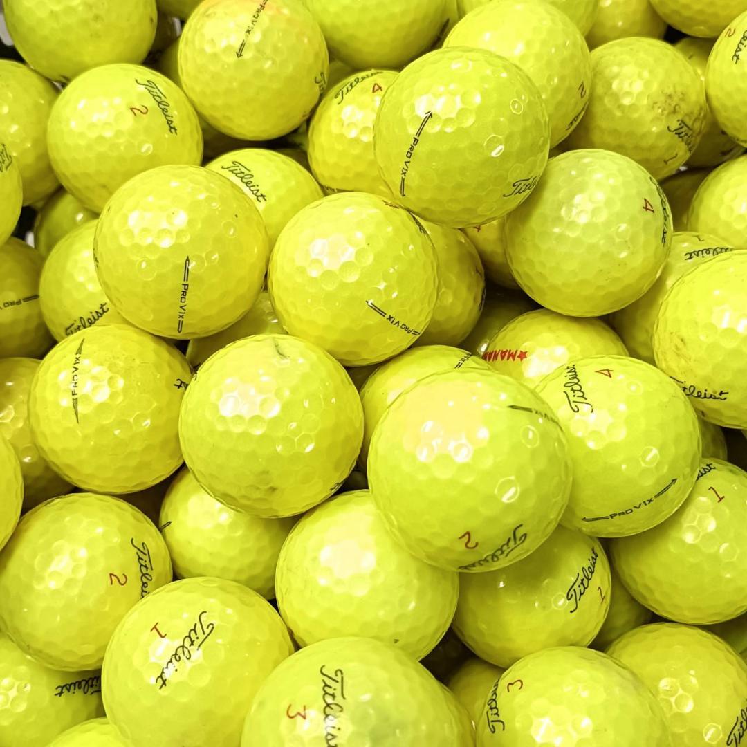 213・ロストボール タイトリスト PRO V1x 年代混合 イエロー20球B