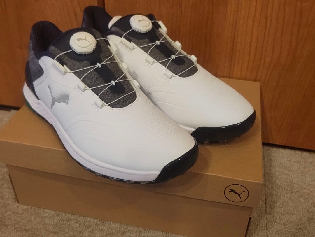 PUMA プロアダプト ‪AC2.0ディスク WH/NV/ヴァイン 28.0cm