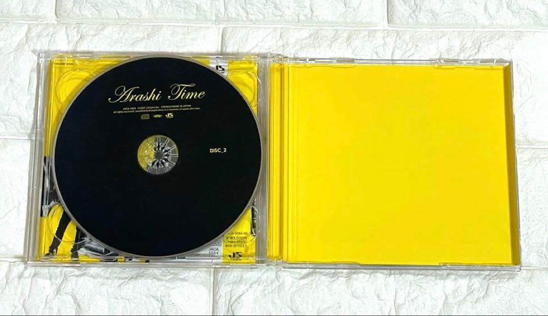 嵐「Time」初回限定盤 CD 2枚組 2007年 タイム - メルカリ