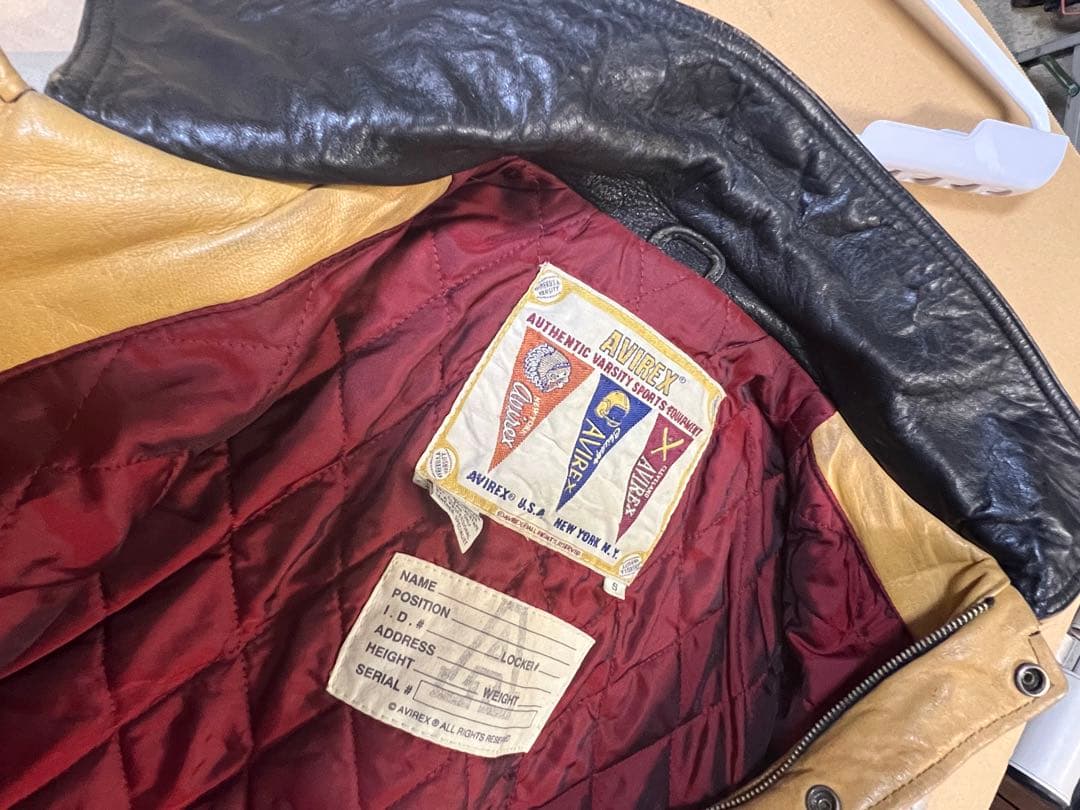 AVIREXアビレックスSioux Chiefs レザー ジャケット - メルカリ