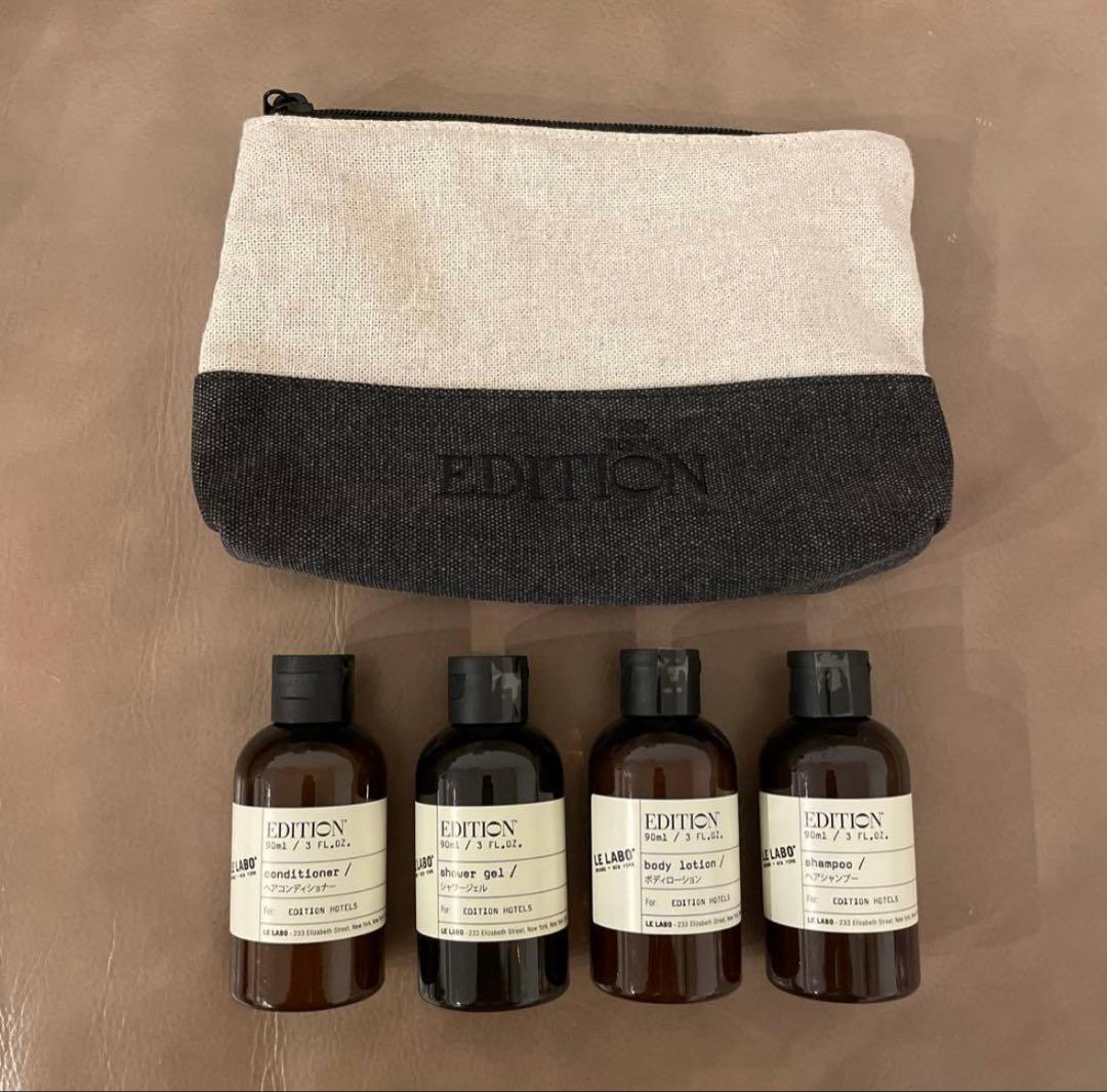 EDITION × LE LABO ポーチ付きシャンプーセット - メルカリ