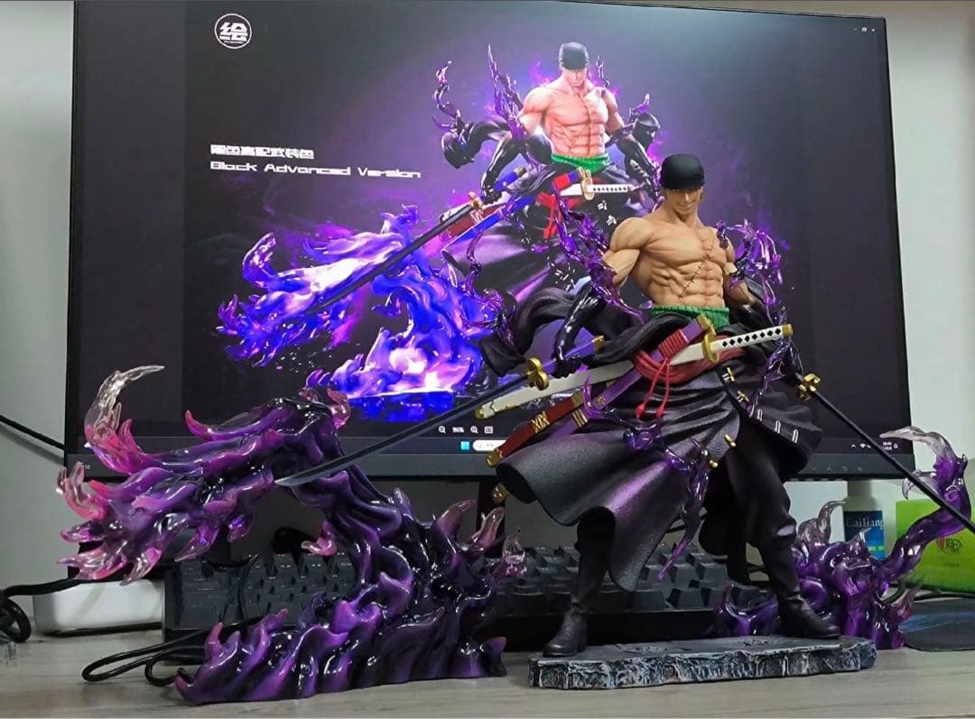 ワンピース ゾロ 【閻魔 】ガレージキット フィギュア POP 1/8サイズ